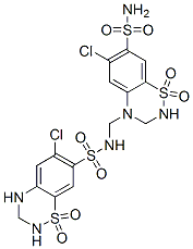 402824-96-8,N-[[7-(Aminosulfonyl)-6-chloro-2,3-dihydro-1,1-dioxo-4H-1,2,4-benzothiadiazin-4-yl]methyl]-6-chloro-3,4-dihydro-2H-1,2,4-benzothiadiazine-7-sulfonamide 1,1-Dioxode