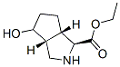 402958-79-6,Cyclopenta[c]pyrrole-1-carboxylic acid, octahydro-4-hydroxy-, ethyl ester, (1S,3aR,6aS)- (9CI)