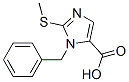 403479-30-1,1-BENZYL-2-(METHYLSULFANYL)-1H-IMIDAZOLE-5-CARBOXYLIC ACID