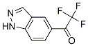 403660-48-0,Ethanone, 2,2,2-trifluoro-1-(1H-indazol-5-yl)- (9CI)