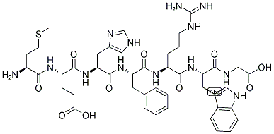 4037-01-8,MET-GLU-HIS-PHE-ARG-TRP-GLY