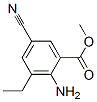403841-96-3,Benzoic acid, 2-amino-5-cyano-3-ethyl-, methyl ester (9CI)