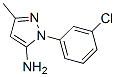 40401-41-0,2-(3-CHLORO-PHENYL)-5-METHYL-2H-PYRAZOL-3-YLAMINE