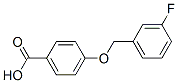 405-85-6,4-[(3-FLUOROBENZYL)OXY]BENZENECARBOXYLIC ACID