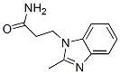 40508-01-8,3-(2-methylbenzoimidazol-1-yl)propanamide