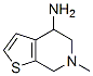 405142-08-7,Thieno[2,3-c]pyridin-4-amine, 4,5,6,7-tetrahydro-6-methyl- (9CI)