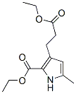 40515-75-1,3-(2-ETHOXYCARBONYL-ETHYL)-5-METHYL-1H-PYRROLE-2-CARBOXYLIC ACID ETHYL ESTER