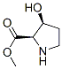 405165-00-6,D-Proline, 3-hydroxy-, methyl ester, (3S)- (9CI)