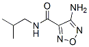 405278-58-2,4-amino-N-isobutyl-1,2,5-oxadiazole-3-carboxamide