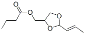 40533-67-3,[2-(1-propenyl)-1,3-dioxolan-4-yl]methyl butyrate