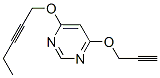 405928-76-9,Pyrimidine, 4-(2-pentynyloxy)-6-(2-propynyloxy)- (9CI)