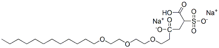 40754-59-4,Disodium 4-(2-(2-(2-(dodecyloxy)ethoxy)ethoxy)ethyl) 2-sulphonatosuccinate