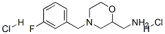 407640-28-2,C-[4-(3-FLUORO-BENZYL)-MORPHOLIN-2-YL]-METHYLAMINE DIHYDROCHLORIDE