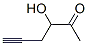 40797-89-5,5-Hexyn-2-one, 3-hydroxy- (9CI)