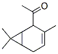 40824-36-0,1-(3,7,7-trimethylbicyclo[4.1.0]hept-3-en-2-yl)ethan-1-one