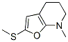 408500-72-1,Furo[2,3-b]pyridine,  4,5,6,7-tetrahydro-7-methyl-2-(methylthio)-