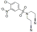 40859-91-4,N1,N1-DI(2-CYANOETHYL)-4-CHLORO-3-NITROBENZENE-1-SULFONAMIDE