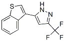 4099-11-0,5-(BENZO-[B]-THIOPHEN-3-YL)-3-(TRIFLUOROMETHYL)PYRAZOLE