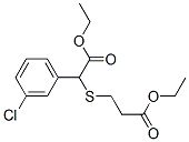 41022-14-4,ethyl 3-(1-(3-chlorophenyl)-2-ethoxy-2-oxoethylthio)propanoate