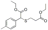 41022-36-0,ethyl 3-(2-ethoxy-2-oxo-1-p-tolylethylthio)propanoate