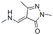 41106-20-1,3H-Pyrazol-3-one,  2,4-dihydro-2,5-dimethyl-4-[(methylamino)methylene]-