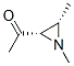 41110-06-9,Ethanone, 1-(1,3-dimethyl-2-aziridinyl)-, cis- (9CI)
