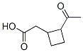 412011-44-0,Cyclobutaneacetic acid, 2-acetyl- (9CI)