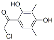 412022-03-8,Ethanone, 2-chloro-1-(2,4-dihydroxy-3,5-dimethylphenyl)- (9CI)