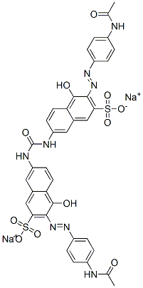 41204-67-5,disodium 7,7'-(carbonyldiimino)bis[3-[[4-(acetylamino)phenyl]azo]-4-hydroxynaphthalene-2-sulphonate]