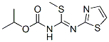 41227-82-1,Carbamic  acid,  [(methylthio)(2-thiazolylimino)methyl]-,  1-methylethyl  ester  (9CI)