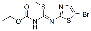 41228-34-6,Carbamic  acid,  [[(5-bromo-2-thiazolyl)imino](methylthio)methyl]-,  ethyl  ester  (9CI)