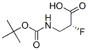 412352-68-2,Propanoic acid, 3-[[(1,1-dimethylethoxy)carbonyl]amino]-2-fluoro-, (2R)- (9CI)