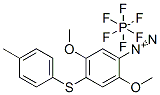 41333-51-1,2,5-dimethoxy-4-[(p-tolyl)thio]benzenediazonium hexafluorophosphate