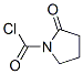 41341-01-9,1-Pyrrolidinecarbonyl chloride, 2-oxo- (9CI)
