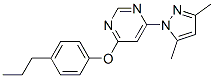 413620-29-8,PYRIMIDINE, 4-(3,5-DIMETHYL-1H-PYRAZOL-1-YL)-6-(4-PROPYLPHENOXY)-