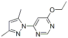 413620-37-8,Pyrimidine, 4-(3,5-dimethyl-1H-pyrazol-1-yl)-6-ethoxy- (9CI)