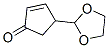 413621-83-7,2-Cyclopenten-1-one,  4-(1,3-dioxolan-2-yl)-