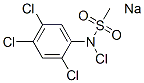 41452-35-1,sodium chloro-N-(2,4,5-trichlorophenyl)methanesulphonamidate