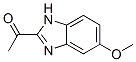 41510-17-2,Ethanone, 1-(5-methoxy-1H-benzimidazol-2-yl)- (9CI)