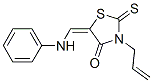 41523-26-6,5-[(PHENYLAMINO)METHYLENE]-3-(2-PROPENYL)-2-THIOXO-4-THIAZOLIDINONE