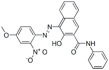 4154-63-6,3-hydroxy-4-[(4-methoxy-2-nitrophenyl)azo]naphthalene-2-carboxanilide