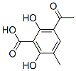 415945-15-2,Benzoic acid, 3-acetyl-2,6-dihydroxy-5-methyl- (9CI)