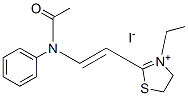 41682-04-6,3-ethyl-2-[2-(N-phenylacetamido)vinyl]-4,5-dihydrothiazolium iodide
