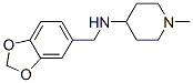 416865-72-0,BENZO[1,3]DIOXOL-5-YLMETHYL-(1-METHYL-PIPERIDIN-4-YL)-AMINE