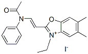 41729-43-5,2-(2-N-ACETANILINO)VINYL-5,6-DIMETHYL-3-ETHYLBENZOXAZOLIUM IODIDE