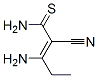 41808-29-1,2-Pentenethioamide,  3-amino-2-cyano-