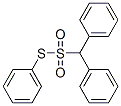 4181-89-9,benzhydrylsulfonylsulfanylbenzene