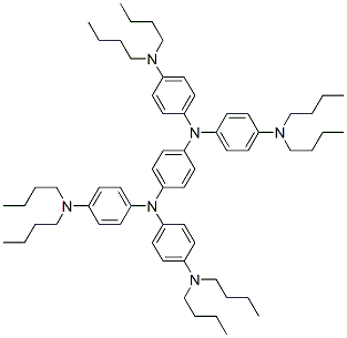 4182-80-3,N,N,N',N'-Tetrakis[4-(dibutylamino)phenyl]benzene-1,4-diamine