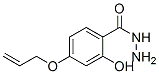 418784-34-6,Benzoic acid, 2-hydroxy-4-(2-propenyloxy)-, hydrazide (9CI)