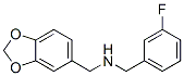 418789-26-1,BENZO[1,3]DIOXOL-5-YLMETHYL-(3-FLUORO-BENZYL)-AMINE